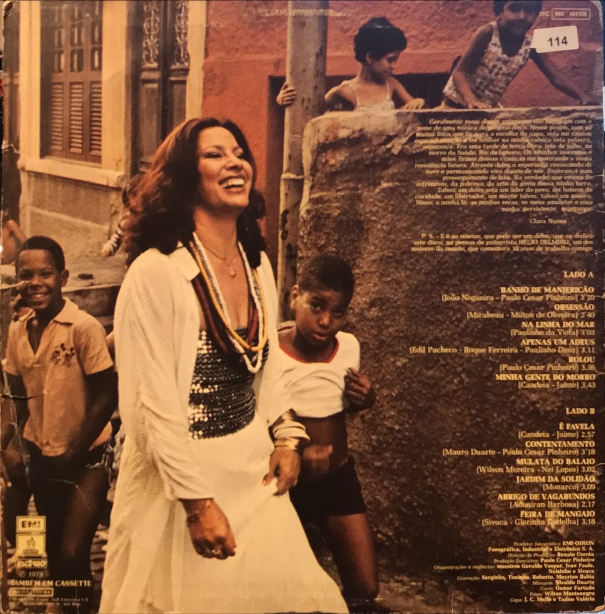 Clara Nunes ‎– Esperança LP Plak - Görsel 2