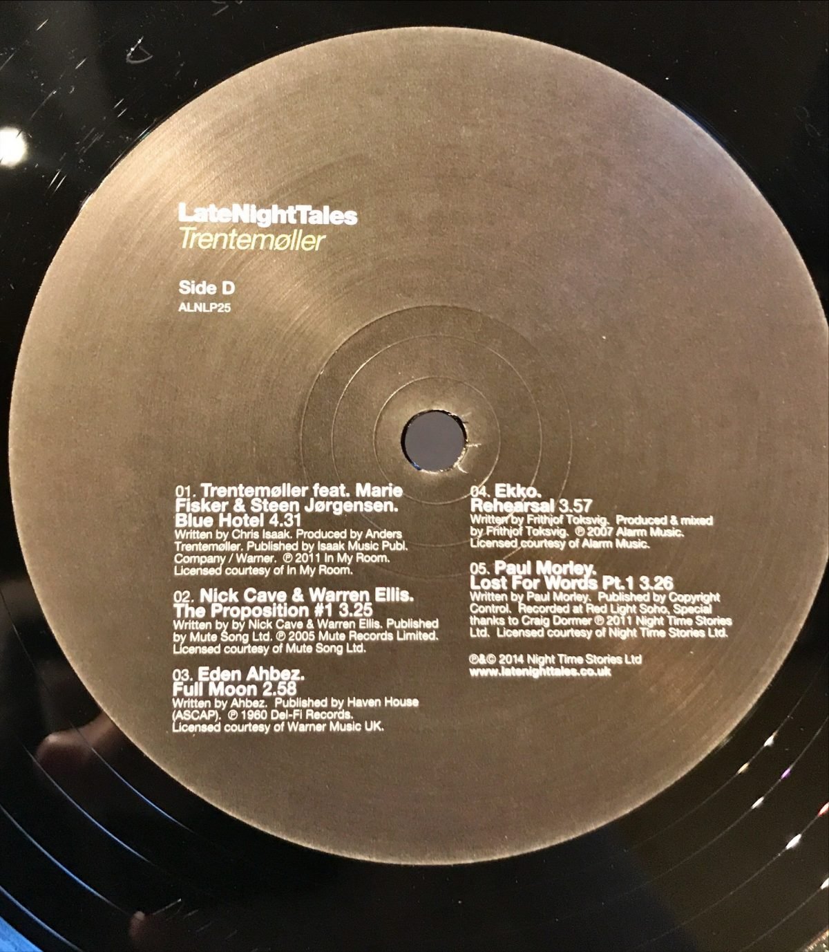 Trentemøller ‎– LateNightTales - 2LP Plak - Görsel 3