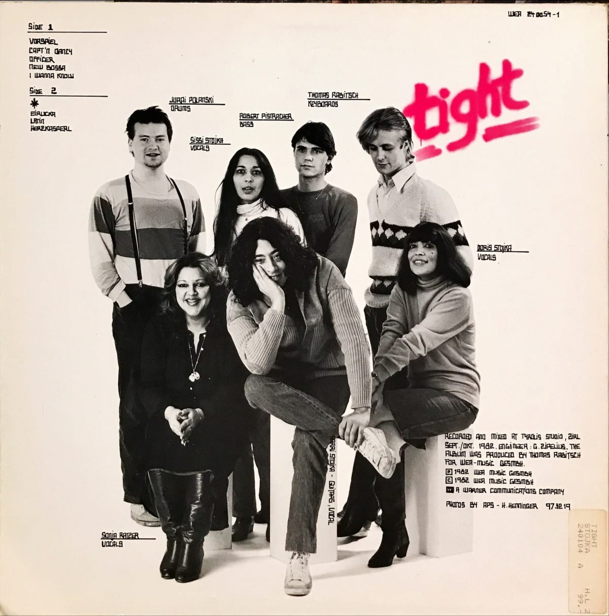 Harri Stojka Express ‎– Tight LP Plak - Görsel 2