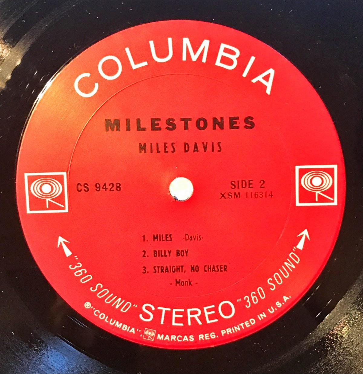 Miles Davis ‎– Milestones LP Plak - Görsel 2