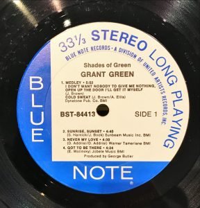 Grant Green ‎– Shades Of Green LP Plak - Görsel 3