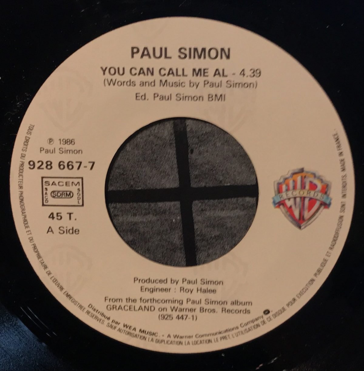 Paul Simon ‎– You Can Call Me Al / Gumboots 45lik Plak - Görsel 3