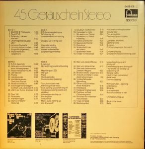 48 Sounds In Stereo - Ses Efektleri LP Plak - Görsel 2