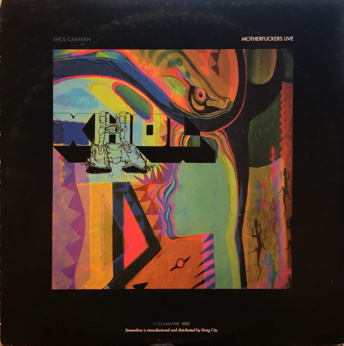 Xhol Caravan ‎– Motherfuckers Live 2xLP Plak - Görsel 2
