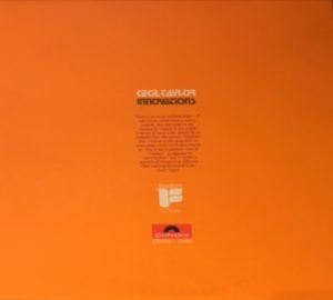 Cecil Taylor ‎– Innovations LP Plak - Görsel 2