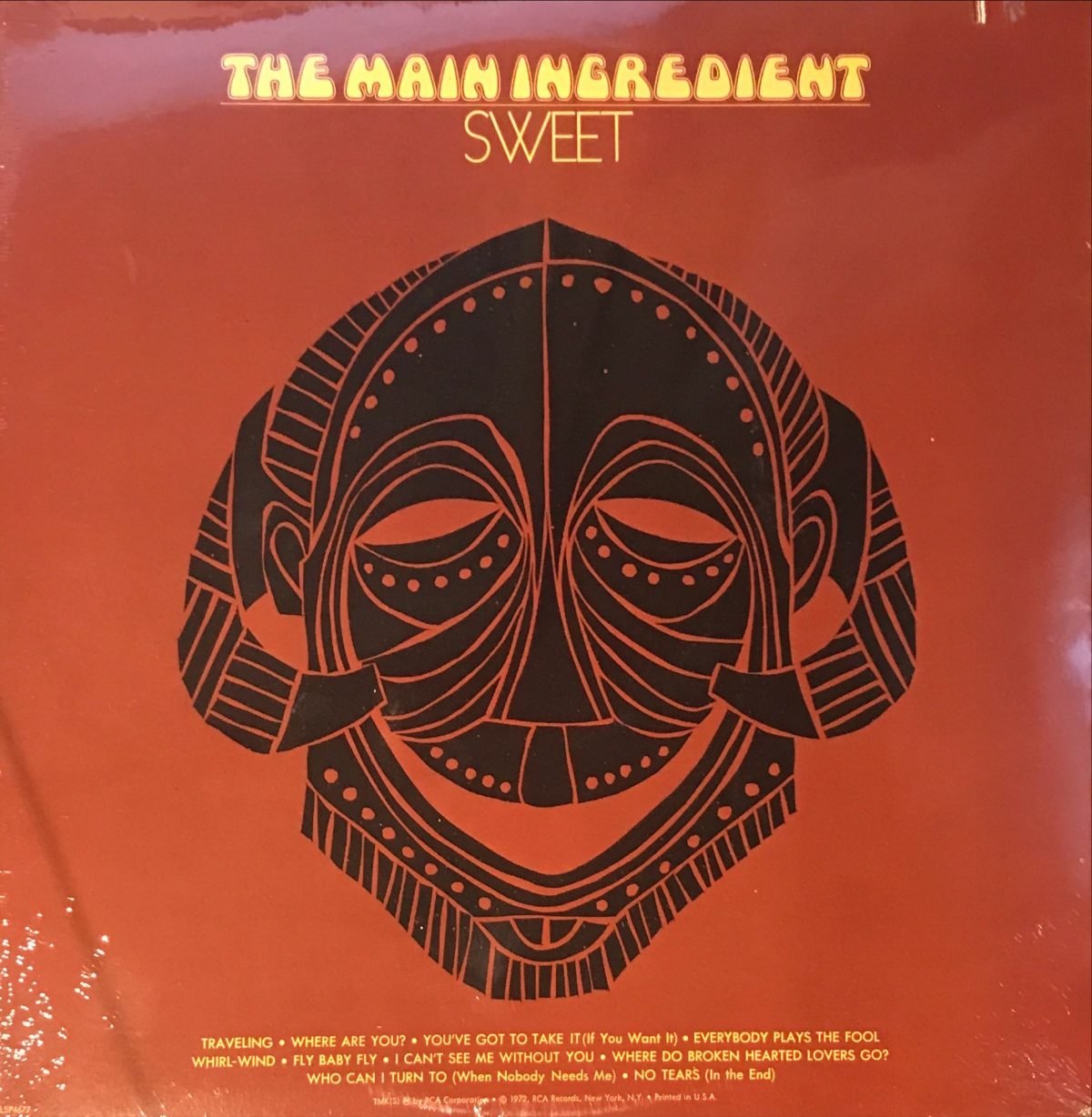 The Main Ingredient ‎– Bitter Sweet LP Plak Ambalajında - Görsel 2