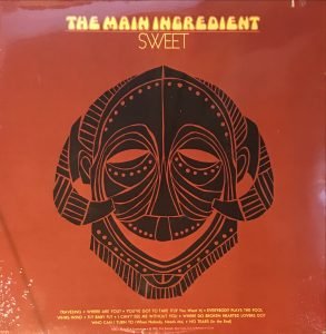 The Main Ingredient ‎– Bitter Sweet LP Plak Ambalajında - Görsel 2