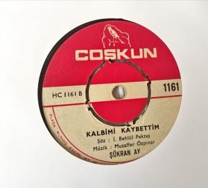 Şükran Ay ‎– Eden Bulur Dünyası / Kalbimi Kaybettim 45'lik Plak - Görsel 2