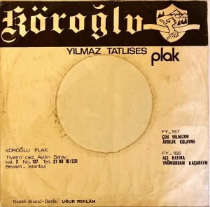Yılmaz Tatlıses - Deli Gibi Sevdim 45'lik Plak - Görsel 4