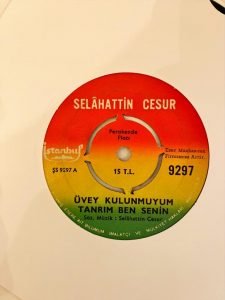 Selahattin Cesur - Üvey Kulunmuyum Tanrım Ben Senin 45' lik Plak - Görsel 2