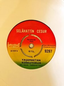 Selahattin Cesur - Üvey Kulunmuyum Tanrım Ben Senin 45' lik Plak - Görsel 3