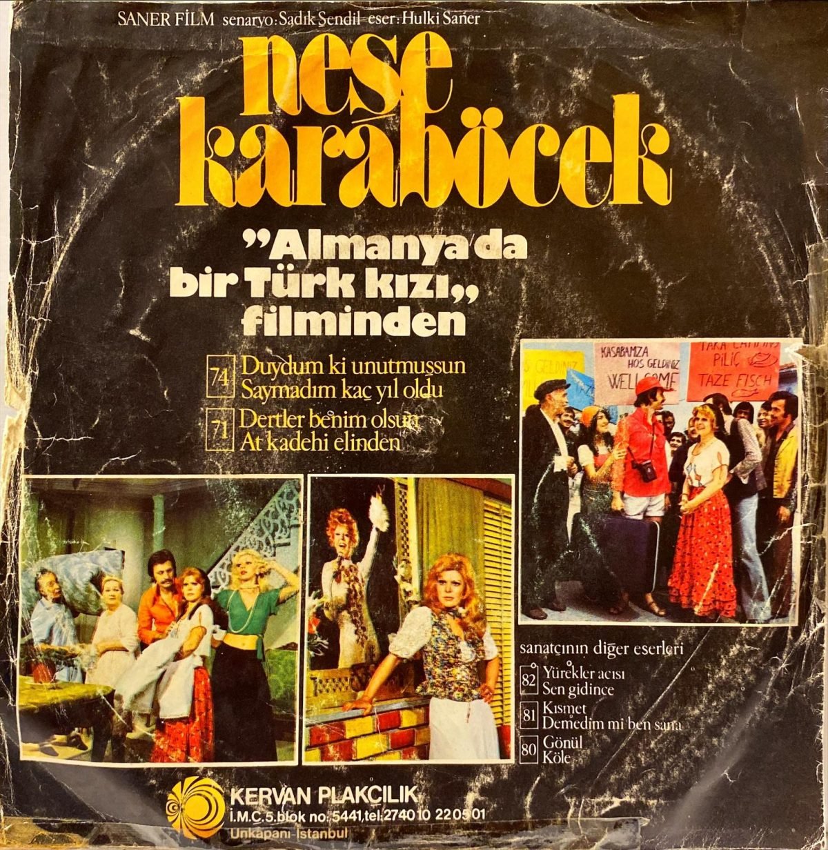 Neşe Karaböcek ‎– Duydum Ki Unutmuşsun 45'lik Plak - Görsel 2