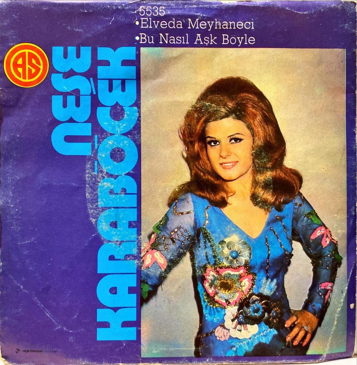 Neşe Karaböcek ‎– Elveda Meyhaneci / Bu Nasıl Aşk Böyle 45'lik Plak - Görsel 4