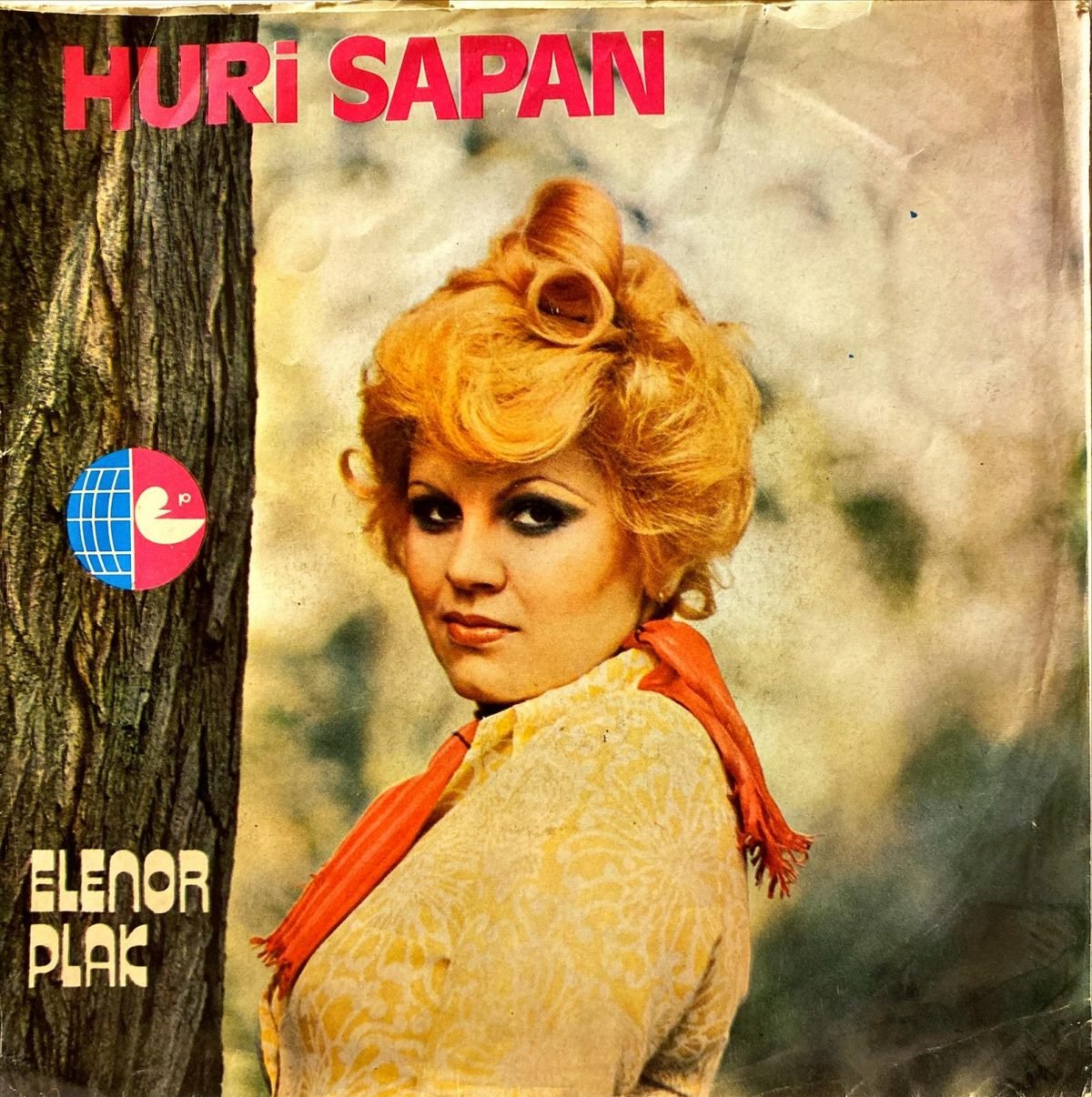 Huri Sapan ‎– Dertliler Dünyası / Aşkın Cehennem Olsa 45'lik Plak - Görsel 2