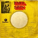 Emel Sayın ‎– Bir Kara Gözlüye 45'lik Plak - Görsel 2