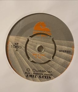 Emel Sayın ‎– O Dudaklar 45'lik Plak