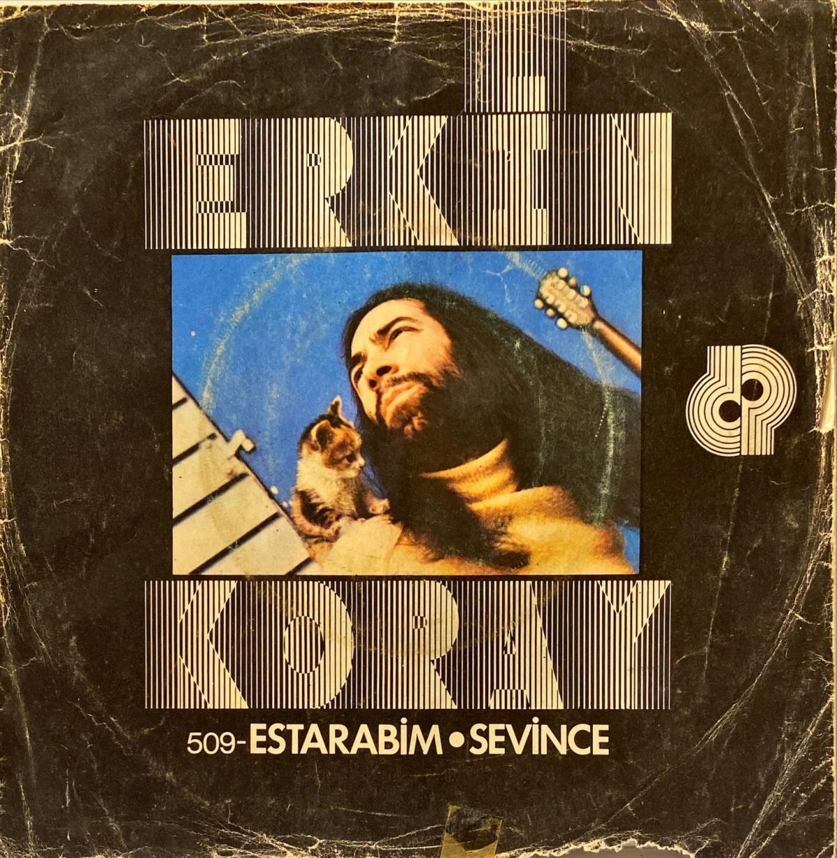 Erkin Koray ‎– Estarabim / Sevince 45'lik Plak - Görsel 2