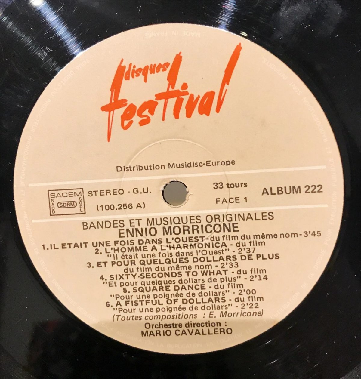 Ennio Morricone ‎– Bandes Et Musiques Originales - 2LP Plak - Görsel 2