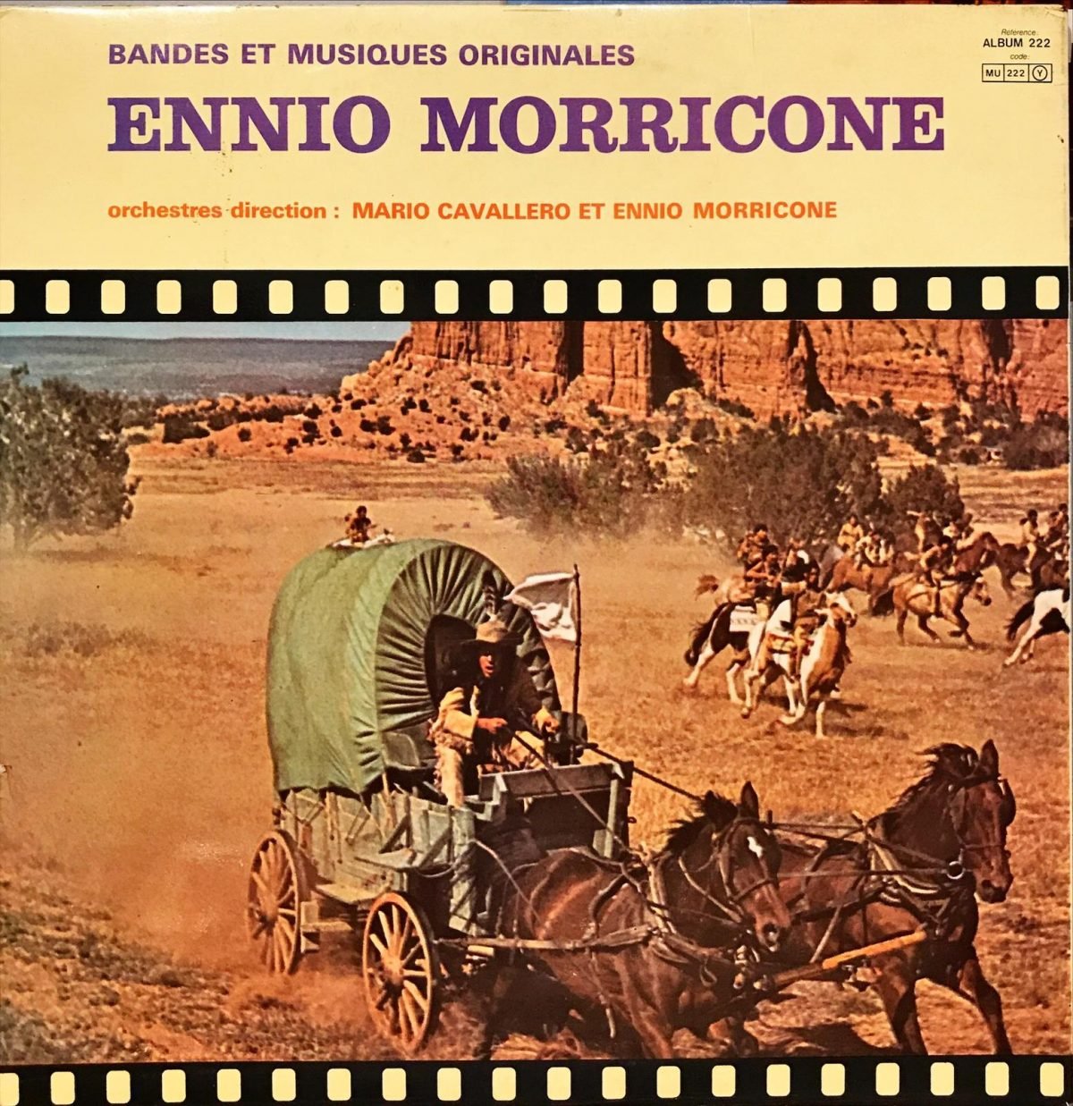 Ennio Morricone ‎– Bandes Et Musiques Originales - 2LP Plak - Görsel 3