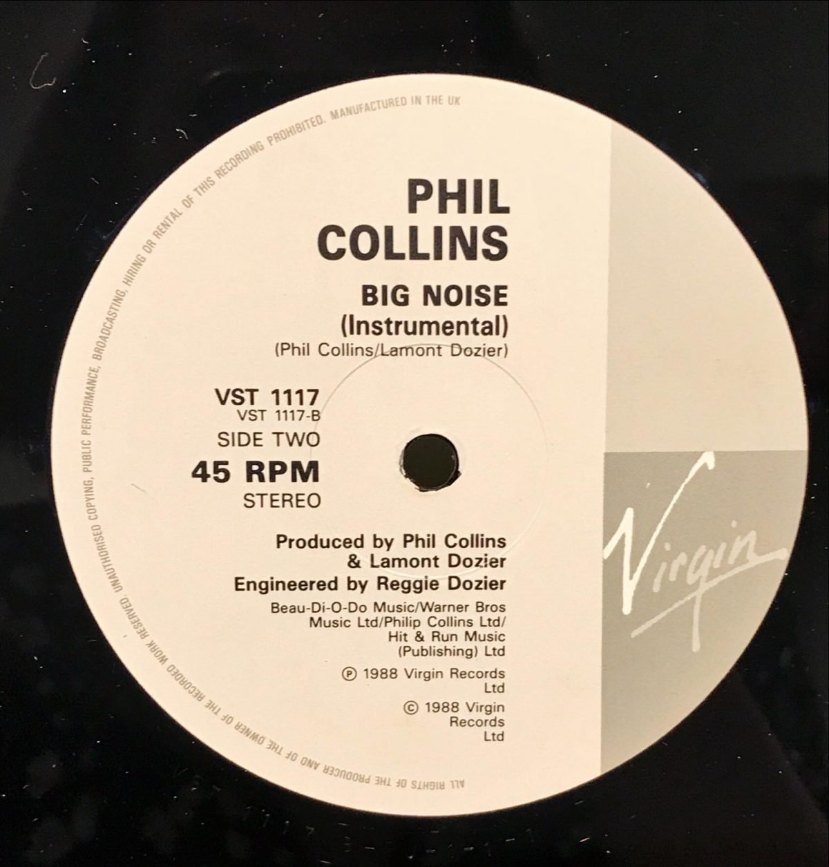 Phil Collins ‎– A Groovy Kind Of Love 12'' Maxi Single - Görsel 2
