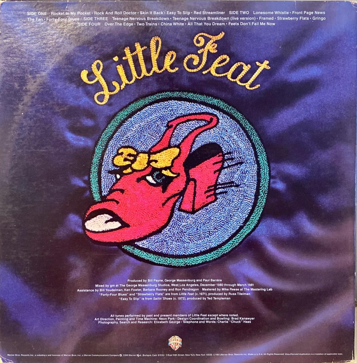 Little Feat ‎– Hoy-Hoy! 2LP Plak - Görsel 2