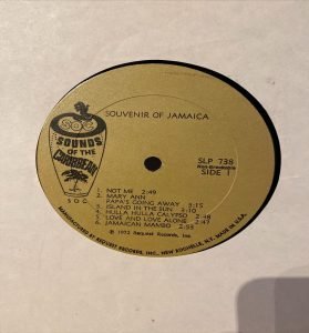 Souvenir Of Jamaica LP Plak - Görsel 4