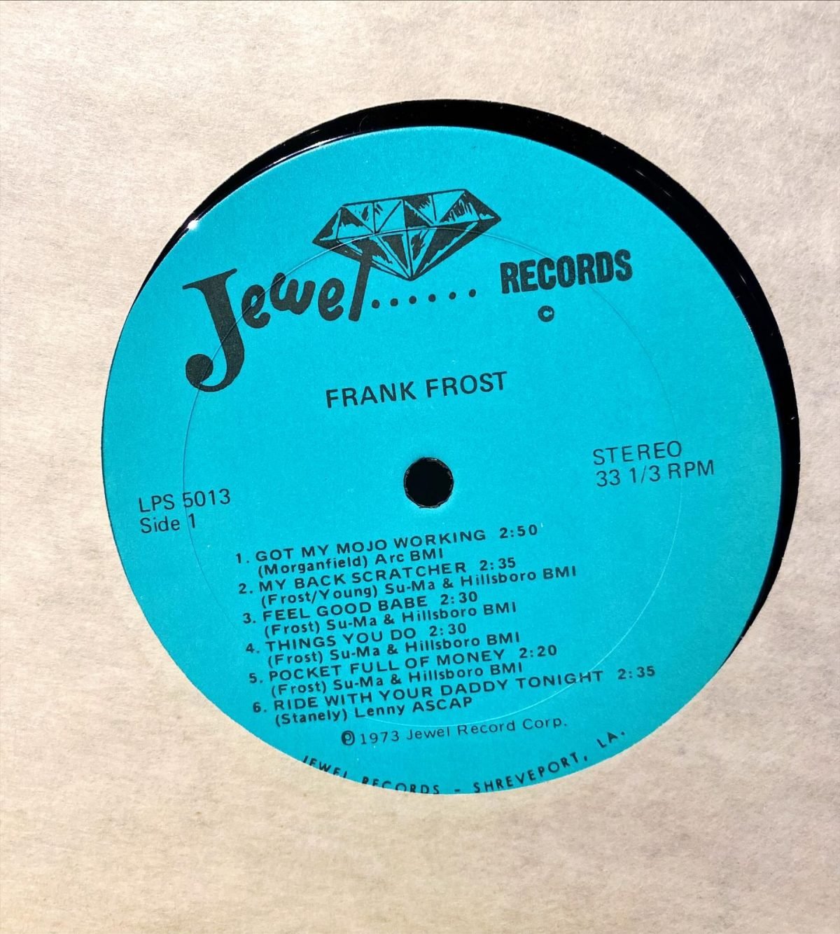 Frank Frost ‎– Frank Frost LP Plak - Görsel 4