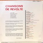 Chansons De Révolte LP Plak - Görsel 2
