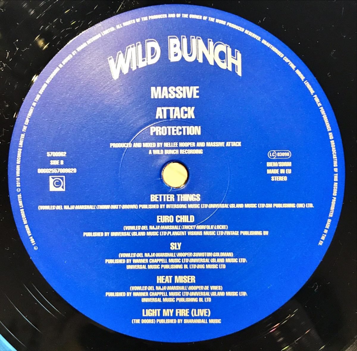 Massive Attack ‎– Protection LP Plak - Görsel 3