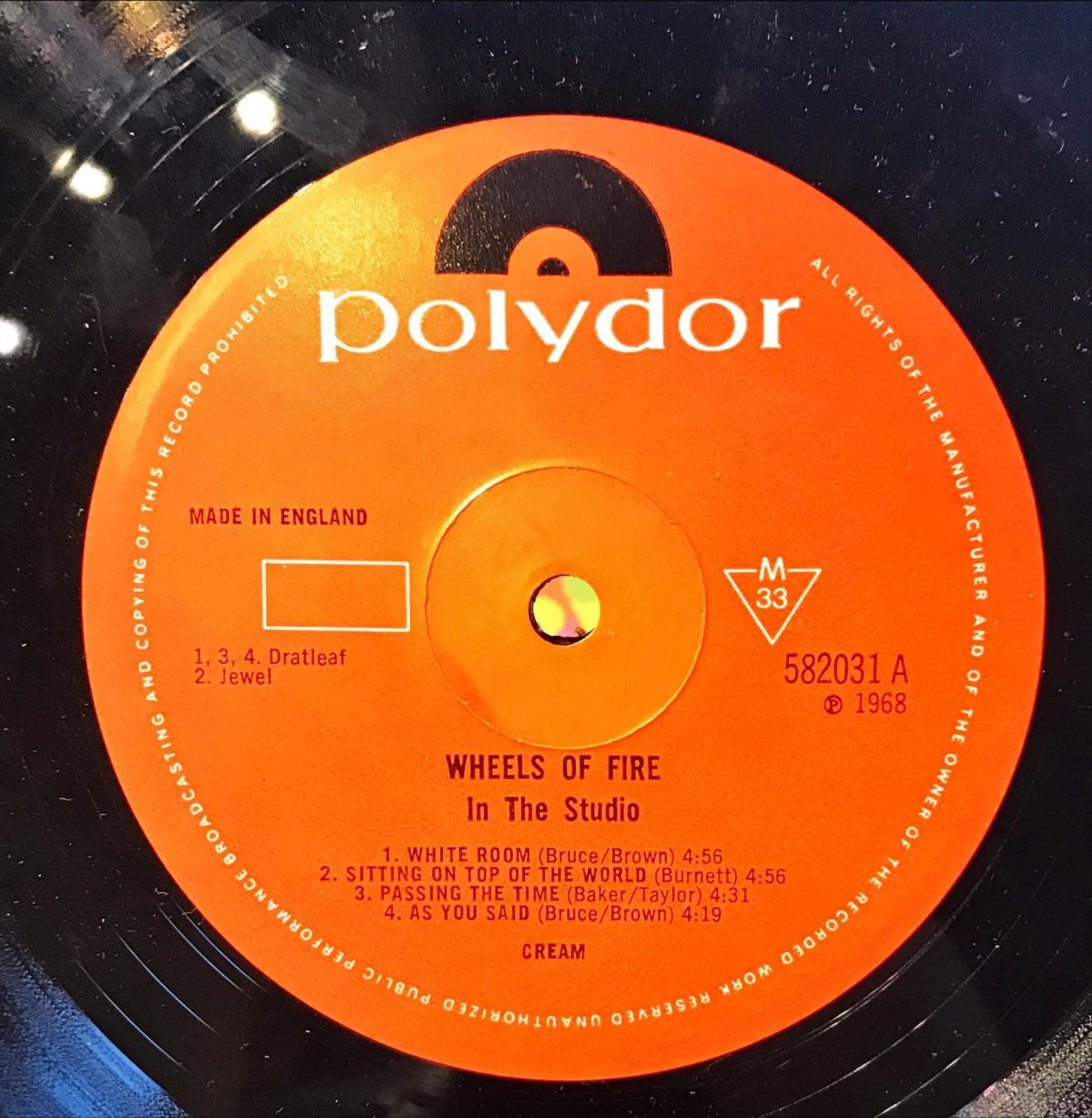 Cream ‎– Wheels Of Fire - 2LP Plak - Görsel 3