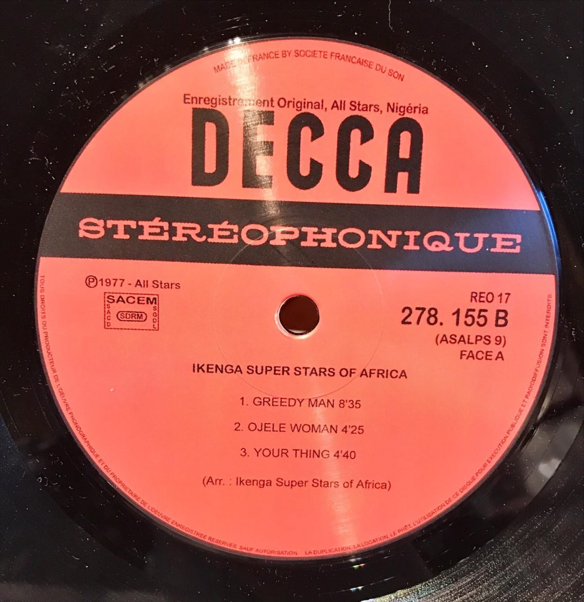 Ikenga Super Stars Of Africa LP Plak - Görsel 3