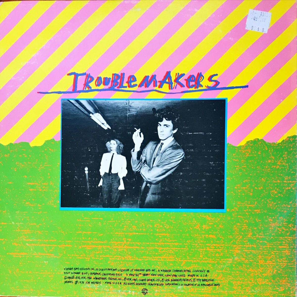 Troublemakers - Punk & Post Punk Compilation 2LP Plak - Görsel 2