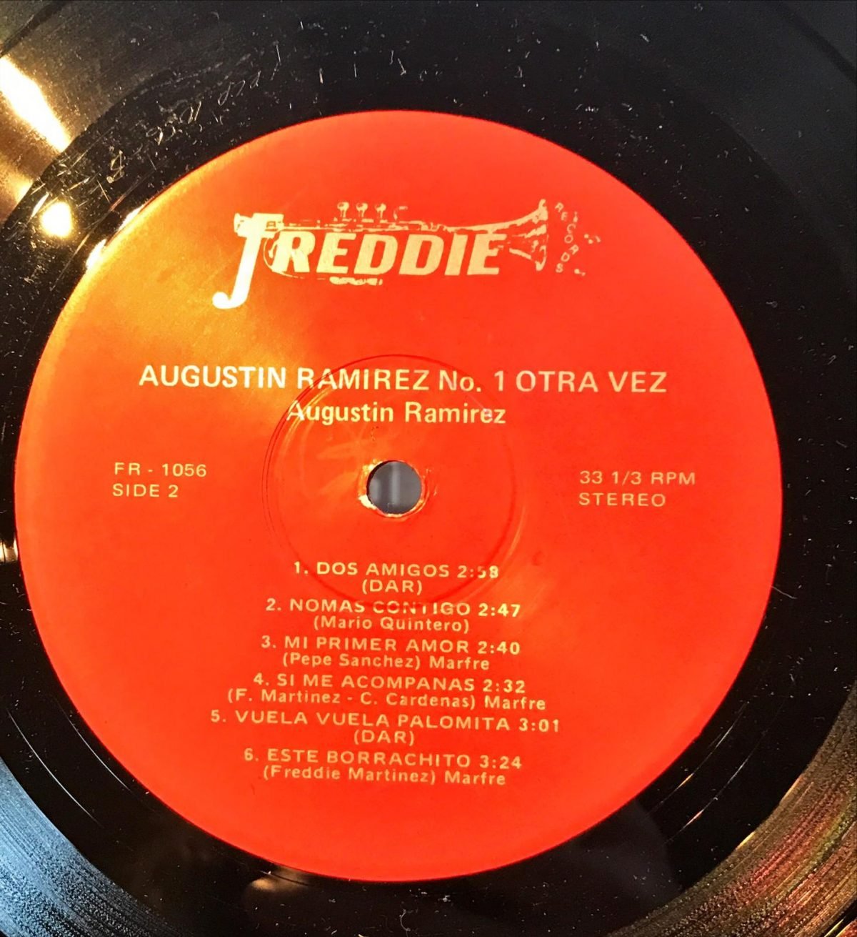 Augustin Ramirez ‎– No.1 Otra Vez LP Plak - Görsel 3