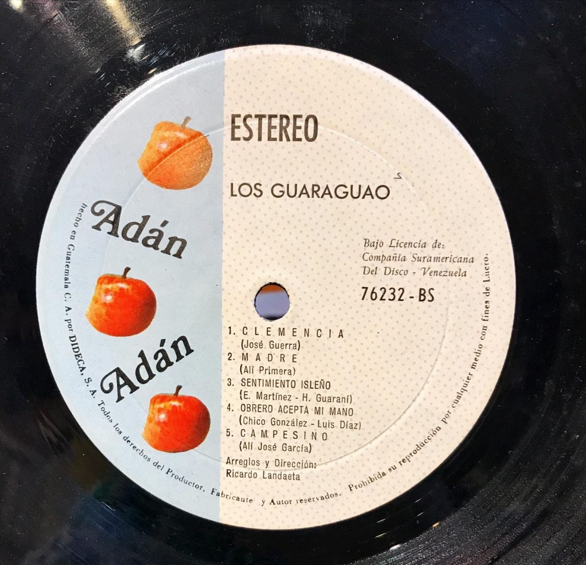 Los Guaraguao ‎– Los Guaraguao Vol.4 LP Plak - Görsel 3