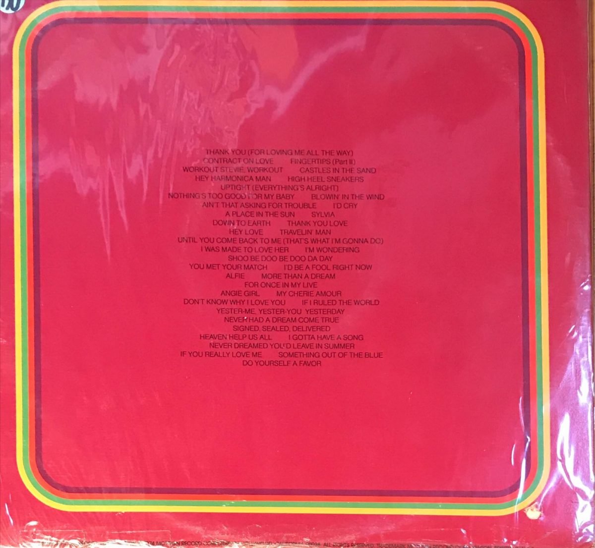 Stevie Wonder ‎– Anthology - 3LP Plak - Görsel 2