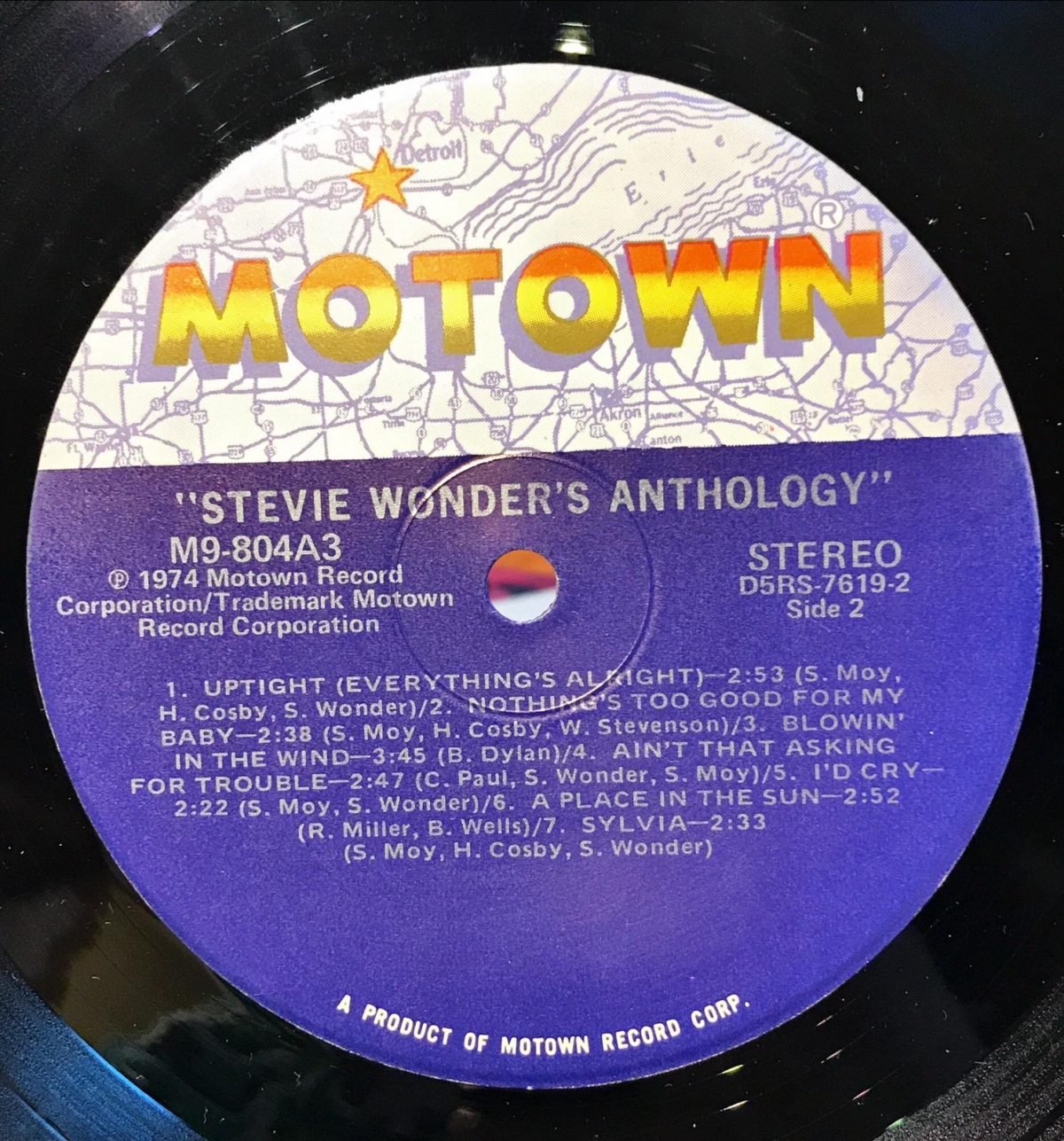 Stevie Wonder ‎– Anthology - 3LP Plak - Görsel 3