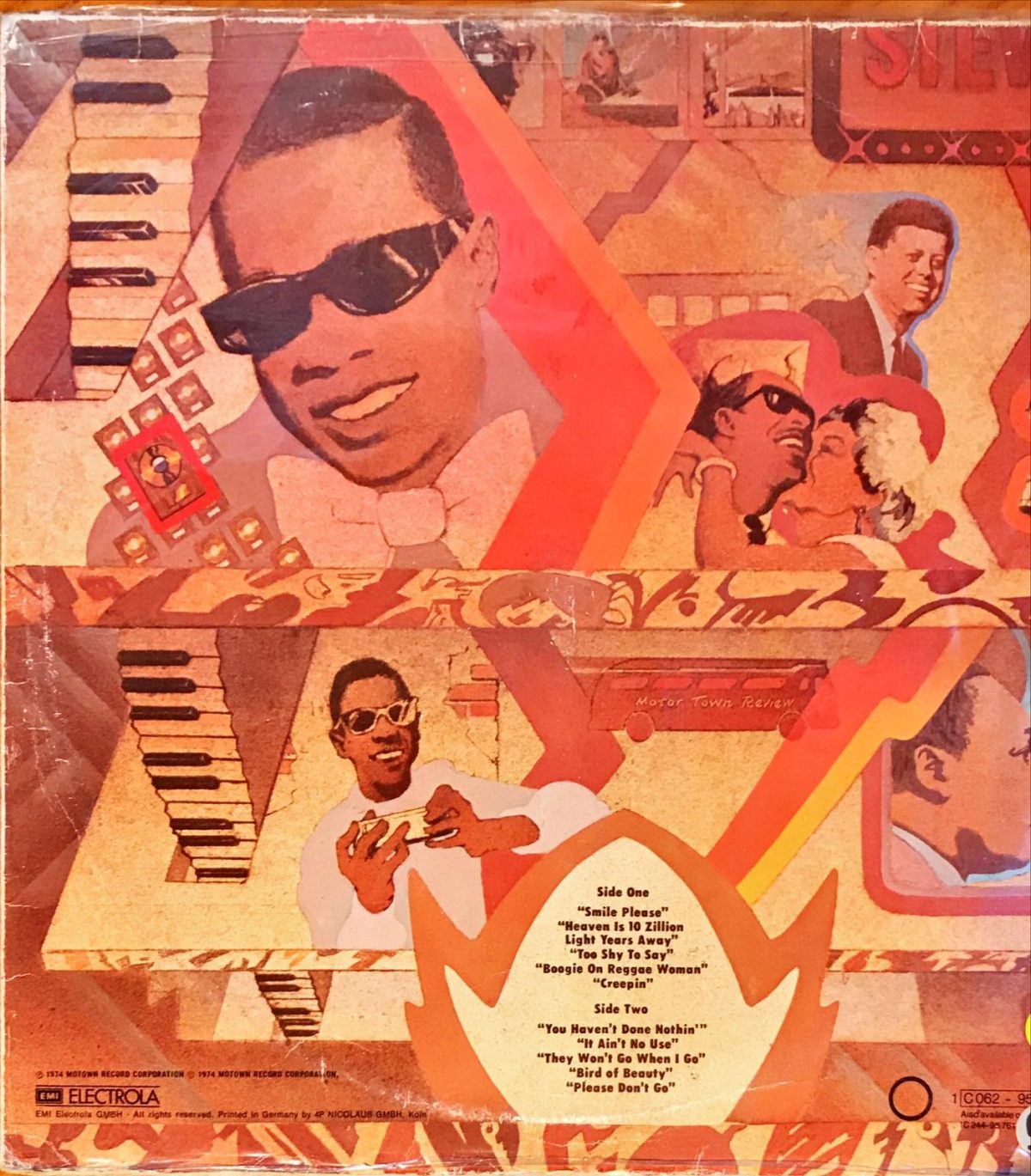 Stevie Wonder ‎– Fulfillingness' First Finale LP Plak - Görsel 2