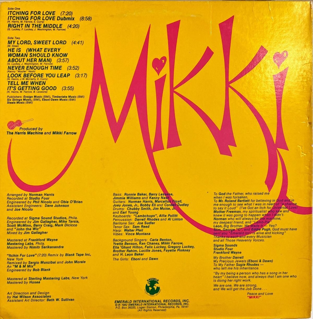 Mikki ‎– Mikki LP Plak - Görsel 2