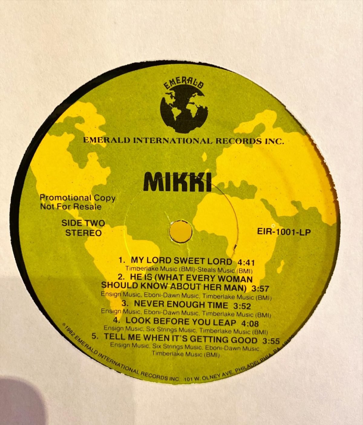Mikki ‎– Mikki LP Plak - Görsel 4