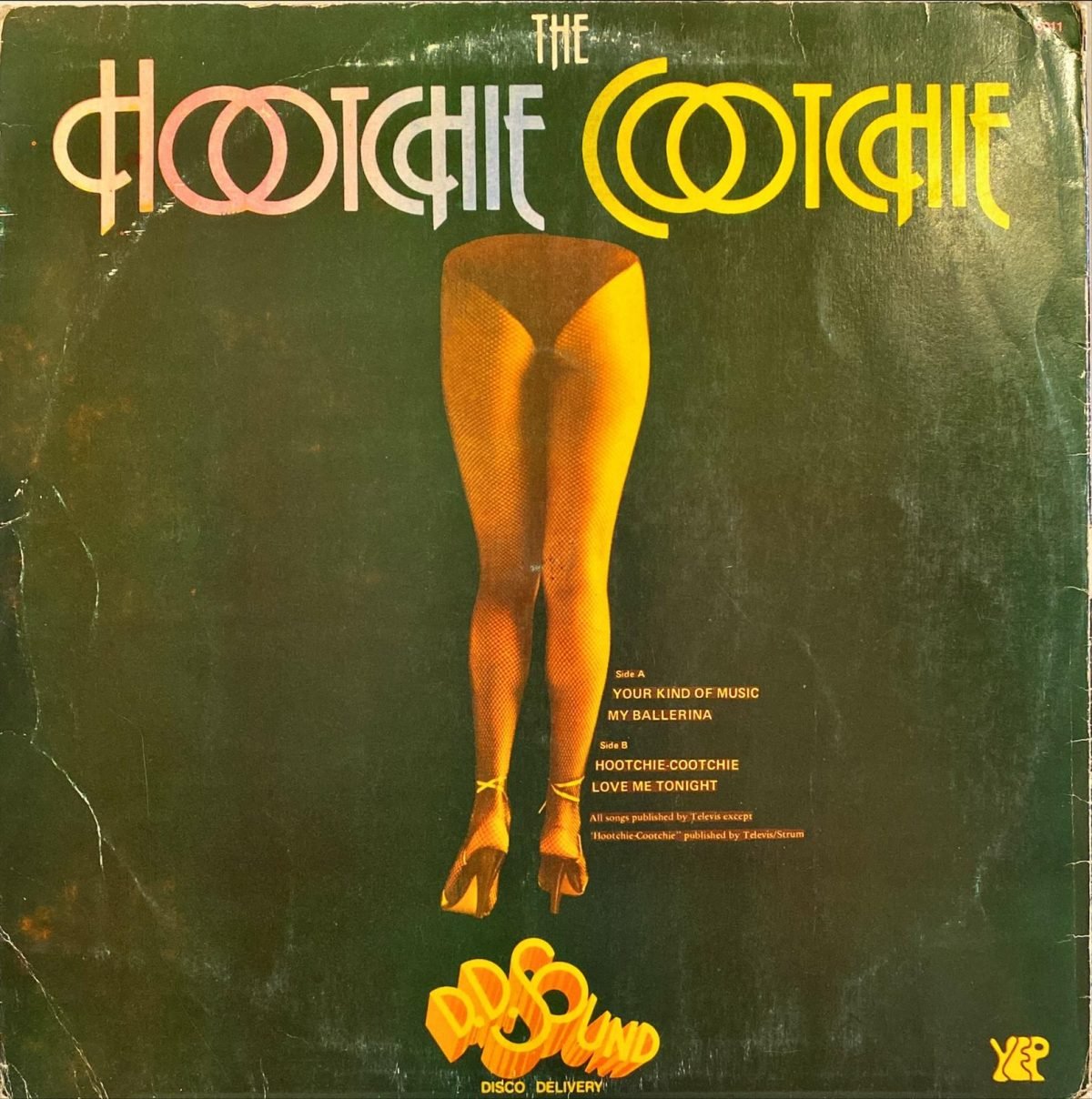 D.D. Sound ‎– The Hootchie Cootchie LP Plak - Görsel 2