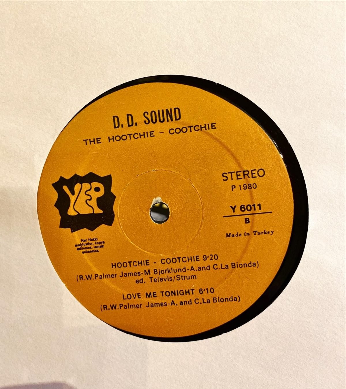 D.D. Sound ‎– The Hootchie Cootchie LP Plak - Görsel 3