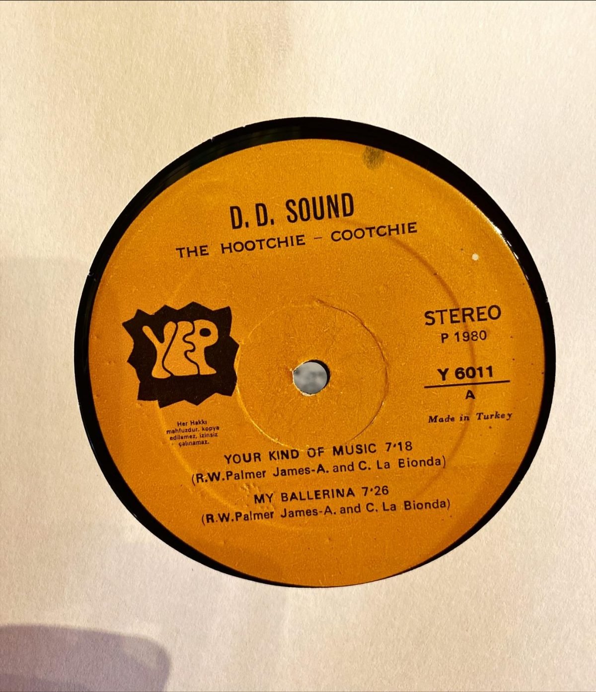 D.D. Sound ‎– The Hootchie Cootchie LP Plak - Görsel 4
