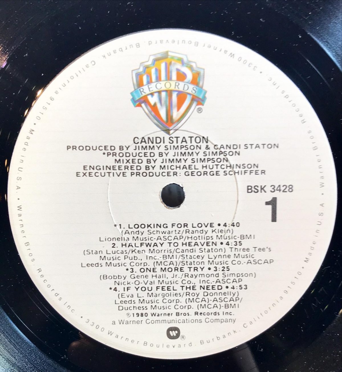 Candi Staton ‎– Candi Staton LP Plak - Görsel 2
