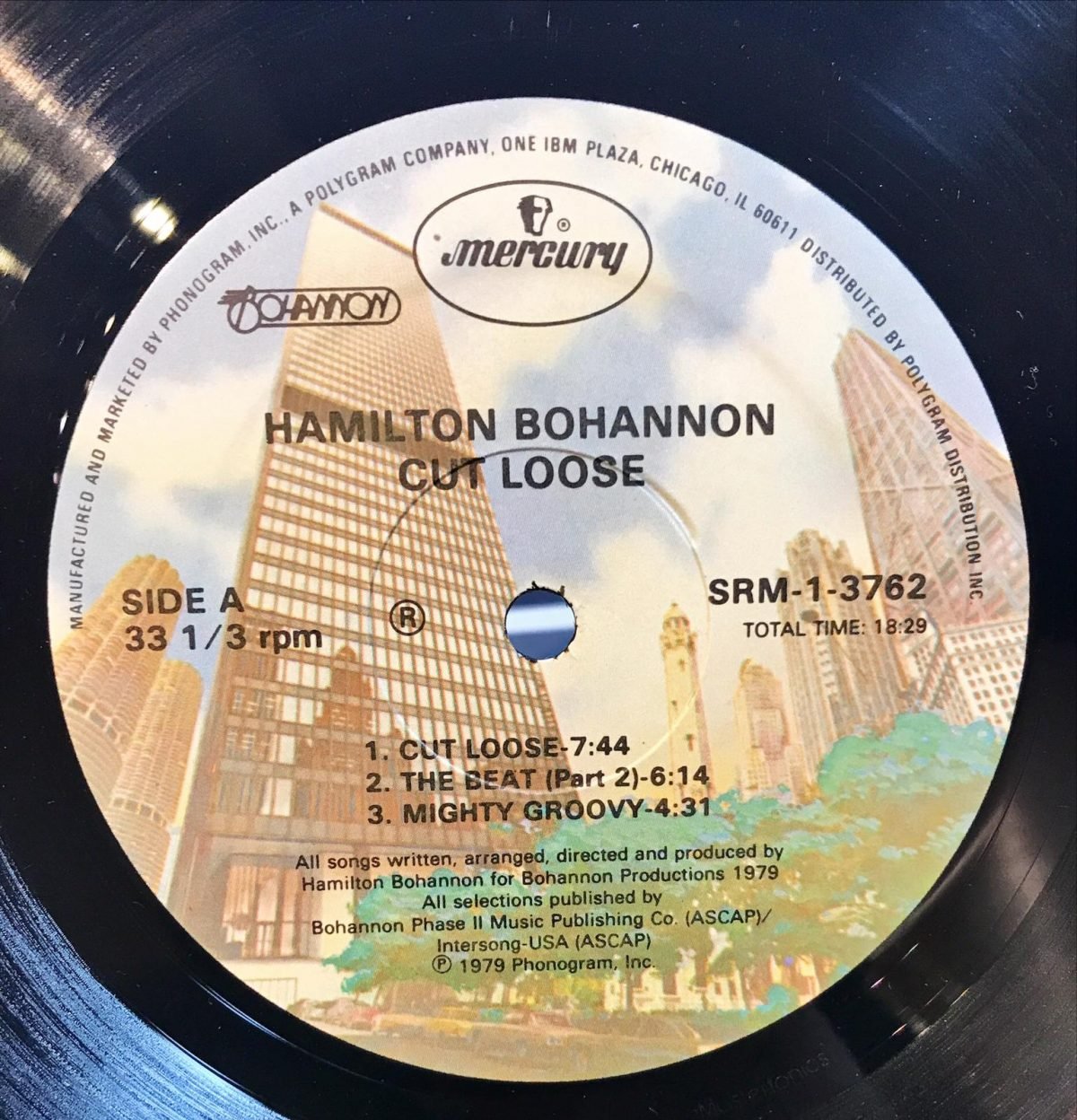 Hamilton Bohannon ‎– Cut Loose LP Plak - Görsel 3