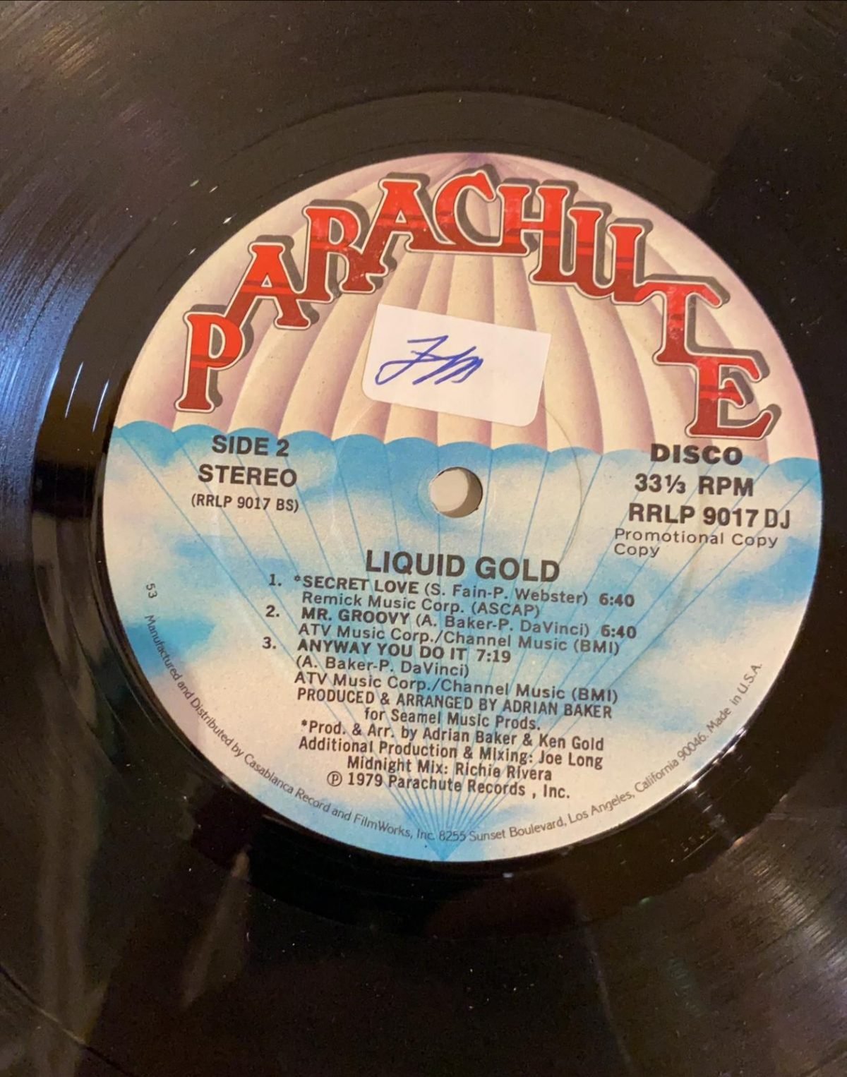 Liquid Gold ‎– Liquid Gold LP Plak - Görsel 2
