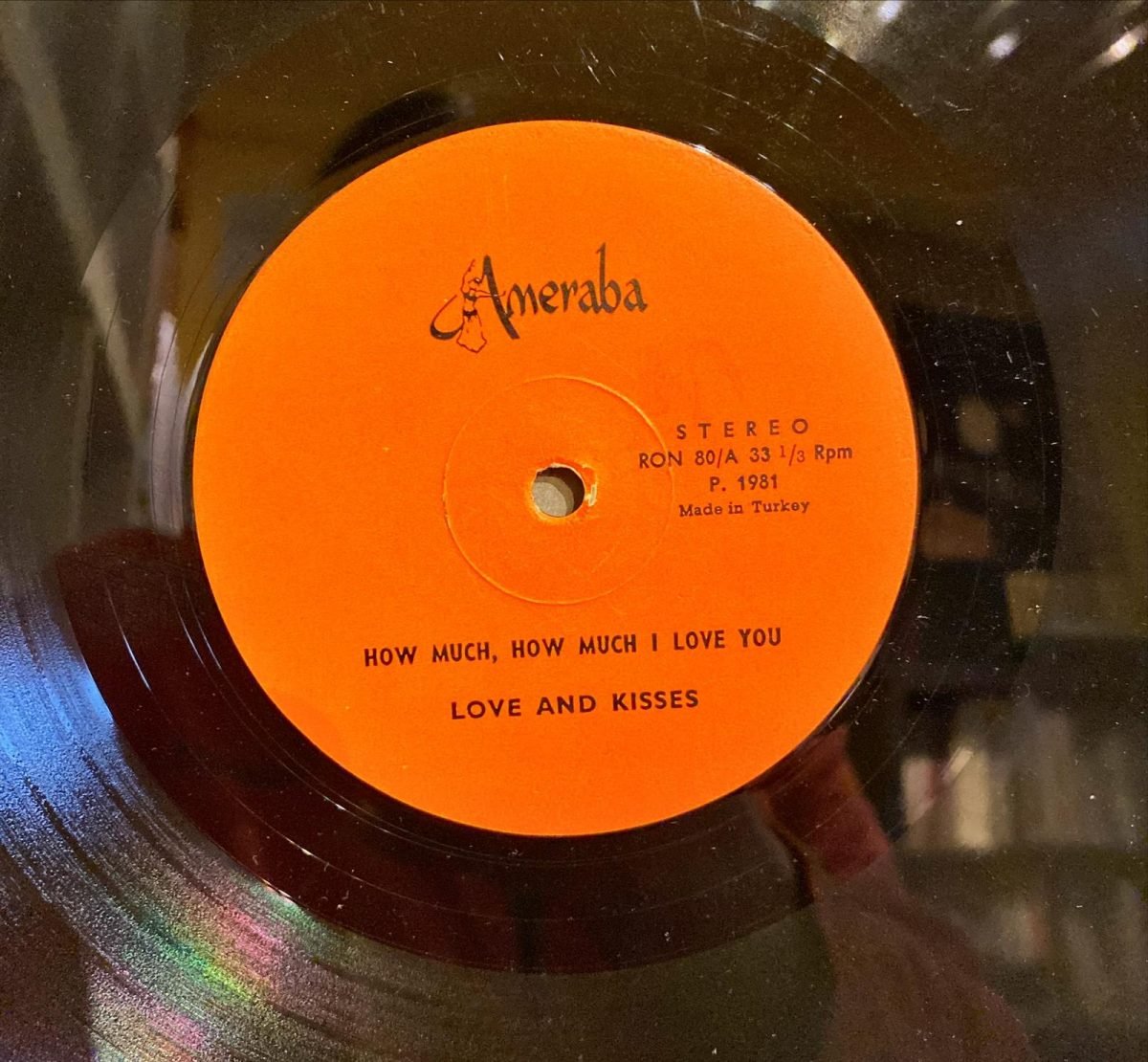 Love And Kisses ‎– How Much, How Much I Love You LP Plak - Görsel 3