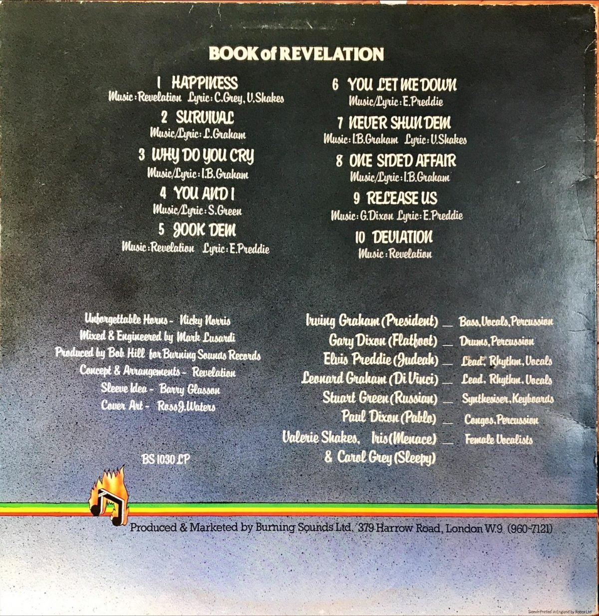 Revelation – Book Of Revelation LP Renkli Plak - Görsel 2