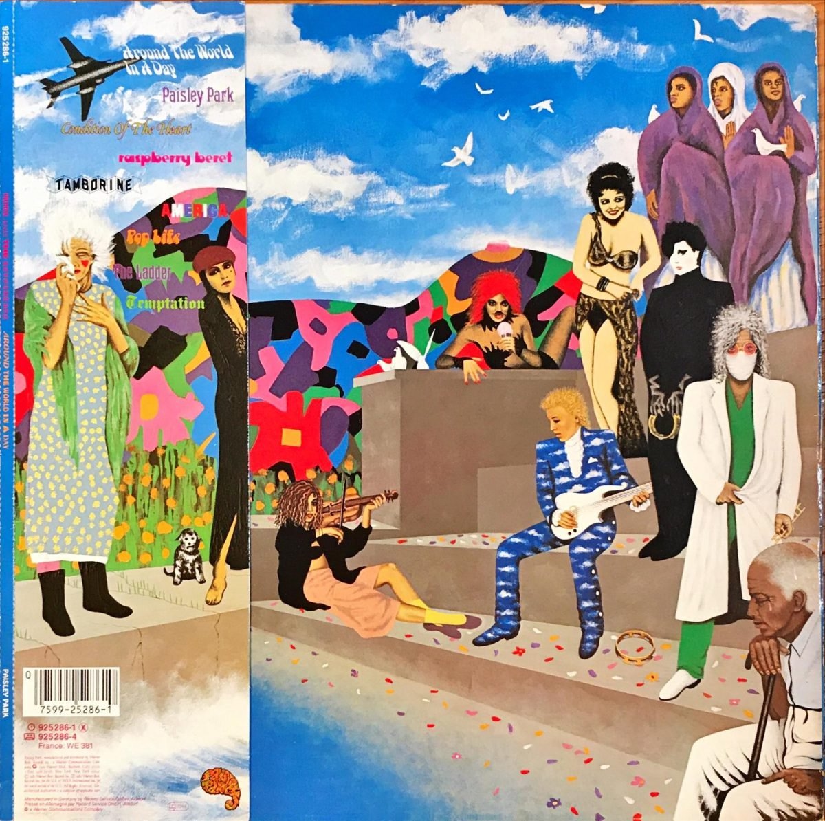 Prince And The Revolution ‎– Around The World In A Day LP Plak - Görsel 3