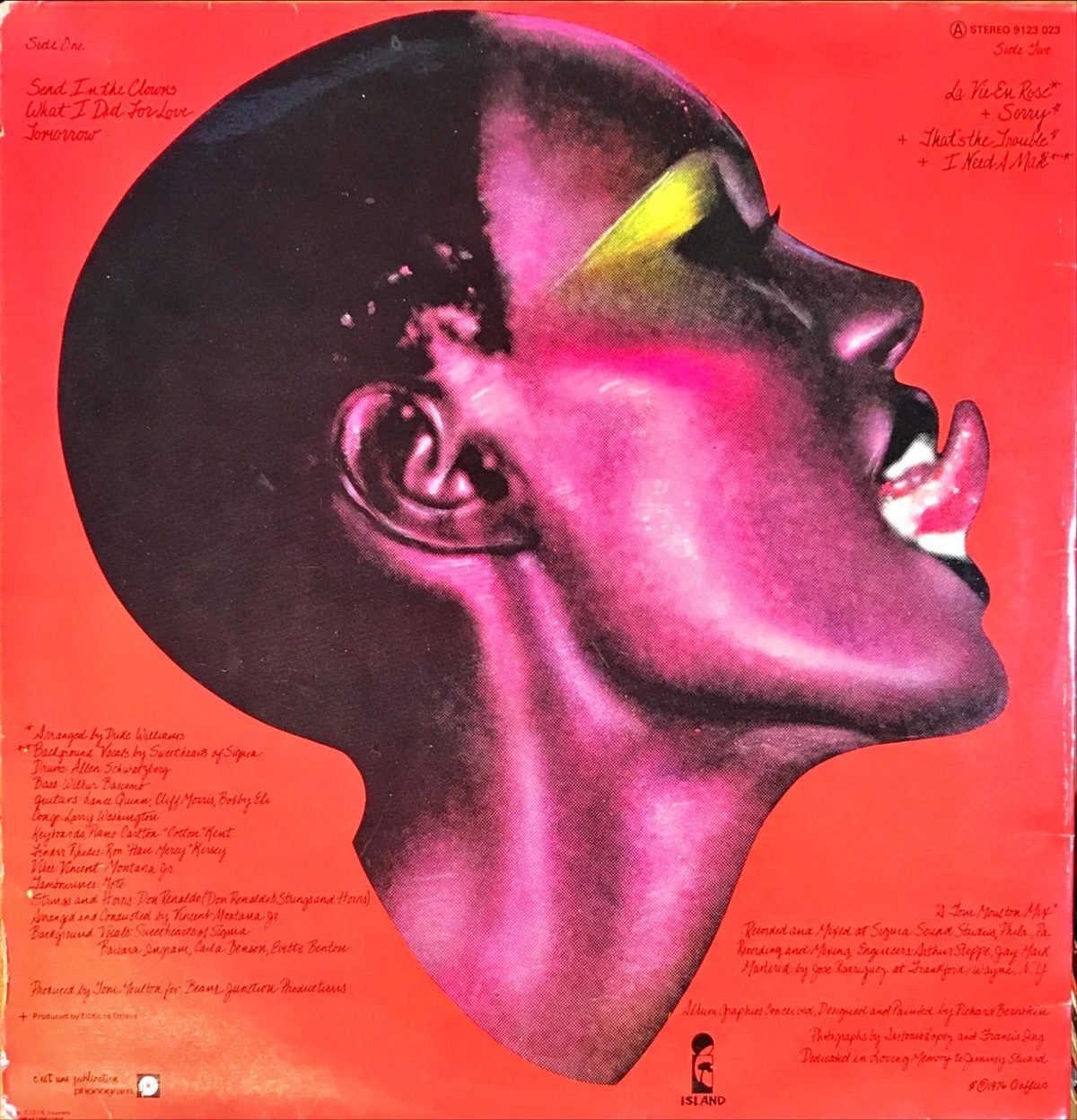 Grace Jones ‎– Portfolio LP Plak - Görsel 2