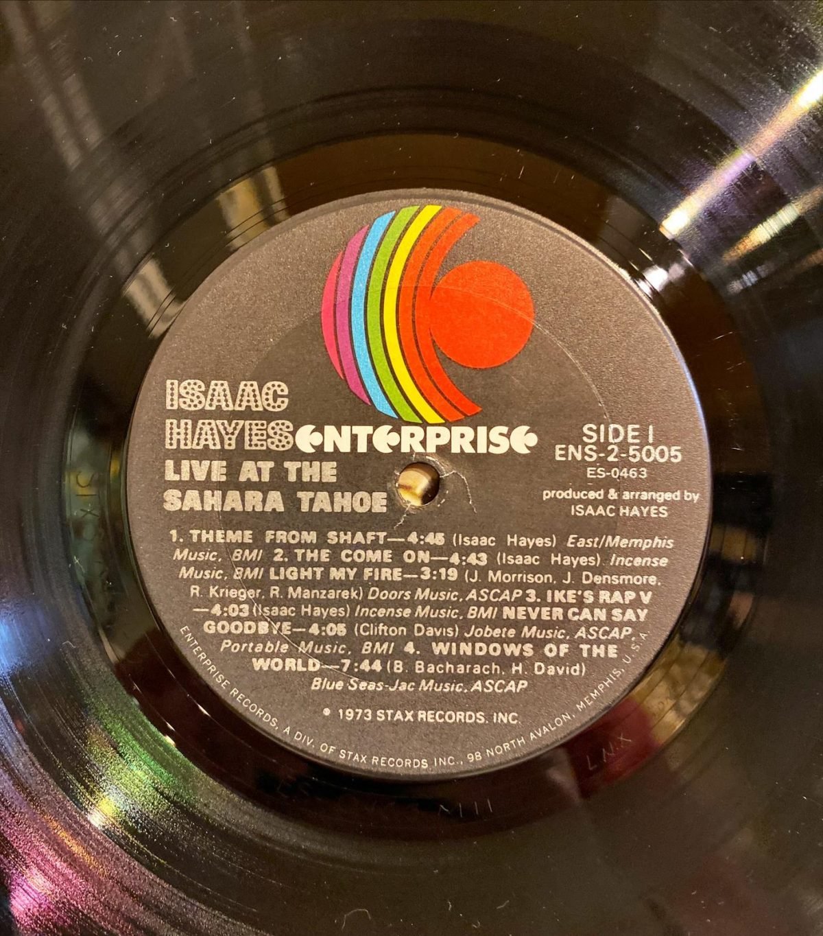 Isaac Hayes ‎– Live At The Sahara Tahoe - 2LP Plak - Görsel 2